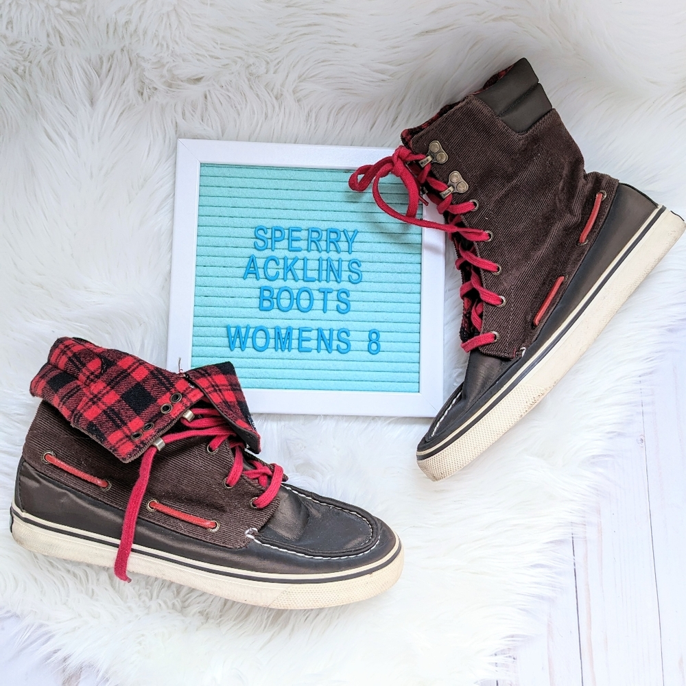 Sperry Top-Sider Acklins Boots - Plaid